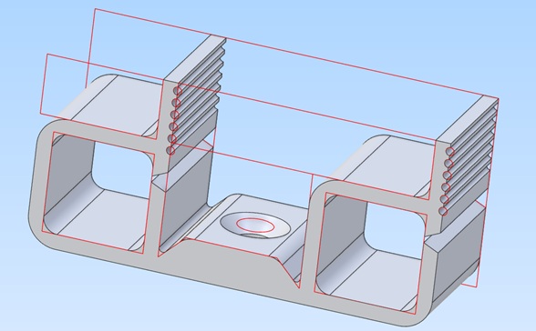 Kabelhalter CAD